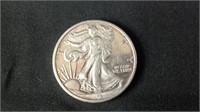 Half troy ounce commemorative silver round