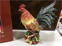 17” Tall Ceramic Rooster