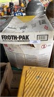 Froth-pak sealer foam spray gun and kit