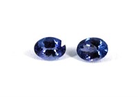 1.90 cttw. Loose Oval-Cut Tanzanite Stones, 2