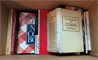 Box of Cookbooks