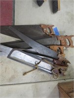 assorted hand saws