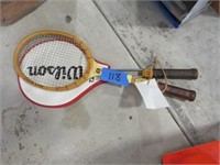 2 Wilson tennis rackets