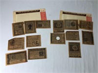 1760-1780 Reproduction Revolutionary Currency Sets