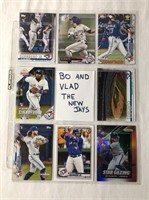 Bo Bichette & Vlad Jr Baseball Card Lot