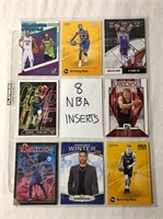 8 NBA Basketball Insert Cards
