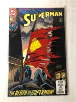 Death Of Superman Comic Book Variant