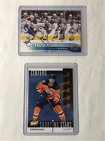 2 Connor McDavid Hockey Cards