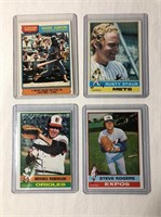4 - 1976 Baseball Cards
