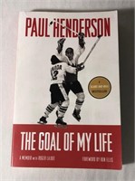 Paul Henderson Autographed Hockey Book