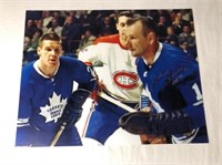 Johnny Bower Autographed 8x10 Photo With COA