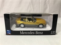 1992 Mercedes Benz 600SL 1:43rd Scale Diecast