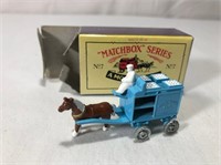 Matchbox Horse & Buggy Small Diecast In Box