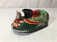 Vintage Tin Train Friction Toy
