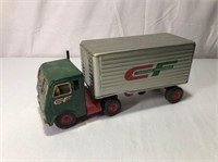 Vintage Canadian Freightways Tin Transport Truck