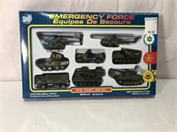 Emergency Force Diecast Toy Car Set In Box