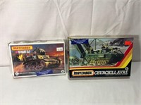 2 Matchbox Military Model Kits