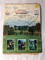 1970 Autographed NHL Golf Tourney Program