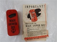 Magic Answer Box, 1940s Premiums