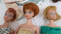 vintage Midge/Barbie Dolls and Clothes