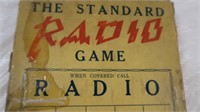 Vintage 1940s Radio Game