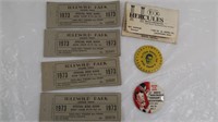 Vintage Idlewild Tickets, Vintage Pins and More
