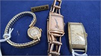 Vintage Bulova 10K Roll Gold Watch, Vintage Baby