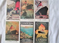 18 Cunard Lines Ships and Titanic