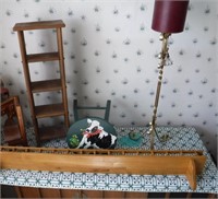 Candle Stand, Shelf, Cow Stool