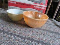 Pyrex & Fire King Bowls; Dishes