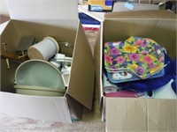 2 Boxes of Kitchen Items