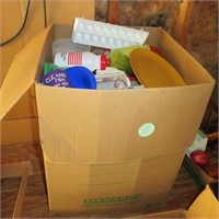 Large Box of Kitchen Items