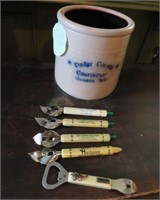 Dodge County Courthouse Crock; Collectible Openers
