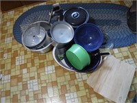 Pots & Pans; Meat Grinder; Cutting Boards; Enamel