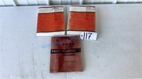 FORD AND CASE TRACTOR MANUALS