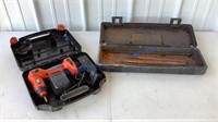 BLACK AND DECKER SWIVEL DRILL/DRIVER AND FILES