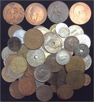 EARLY 1900’S TO 1960’S FOREIGN COIN COLLECTION