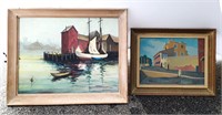 Two vintage paintings