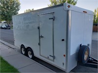 2010 Carmate Cargo Trailer, 8' x 16', in good