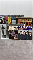 10 COLLECTABLE BEATLES-MONKEES-ROLLING STONE LOT