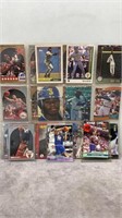 12 BASKETBALL & 9 BASEBALLCARDS WITH SOME ROOKIES