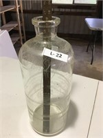 Large Pyrex Chemist Bottle