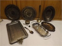 Silverplate Trays and Platters