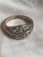 Size 9 Sterling 925 Marked Ring