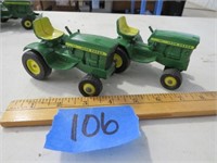 2-John Deere 140 Garden Tractors