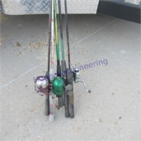 6 Fishing poles