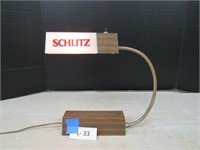 Lighted Schlitz Desk/Table Lamp