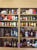 Cabinet filled with Food!