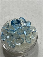 12 ct. Natural Blue Topaz Gemstone Parcel