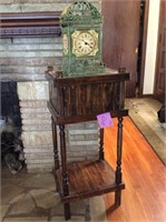 Ornate Clock and Table